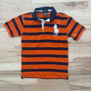 Polo Ralph Lauren Boys Striped Polo Shirt | Size 8 | Like New